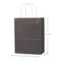Hallmark 10.7" 12-Pack Assorted Kraft Paper Gift Bags 9 Hallmark 10.7" 12-Pack Assorted Kraft Paper Gift Bags -Hallmark Sales Store 10.7 Prints and Solids 12Pack Assorted Gift Bags 5EGB6051 03