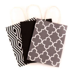 Hallmark 10.7" 12-Pack Assorted Kraft Paper Gift Bags 13 Hallmark 10.7" 12-Pack Assorted Kraft Paper Gift Bags -Hallmark Sales Store 10.7 Prints and Solids 12Pack Assorted Gift Bags 5EGB6051 07