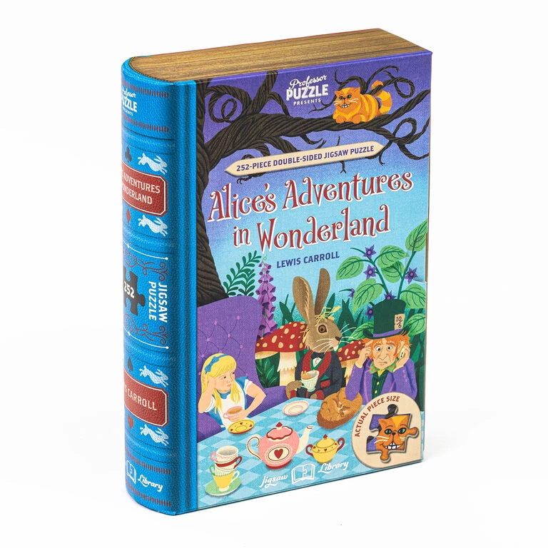 Professor Puzzle Alice's Adventures In Wonderland Jigsaw Puzzle, 252 Pieces 1 Professor Puzzle Alice's Adventures In Wonderland Jigsaw Puzzle, 252 Pieces
