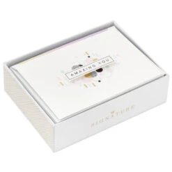 Hallmark Amazing You Boxed Blank Note Cards Multipack, Pack Of 8 -Hallmark Sales Store Amazing You Boxed Blank Note Cards Multipack 1CNT2201 04