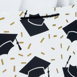 Hallmark 13" Assorted Grad Designs 3-Pack Large Gift Bags With Tissue Paper 9 Hallmark 13" Assorted Grad Designs 3-Pack Large Gift Bags With Tissue Paper -Hallmark Sales Store Assorted Grad Designs 3Pack Large Gift Bags With Tissue Paper 5GBC1015 04