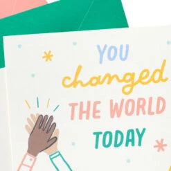 Hallmark Little World Changers™ Assorted Blank Note Cards In Caddy, Pack Of 24 11 Hallmark Little World Changers™ Assorted Blank Note Cards In Caddy, Pack Of 24 -Hallmark Sales Store Assorted Kids Blank Note Cards in Caddy 3SOM1188 05