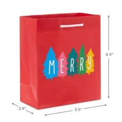 Hallmark 6.5" Sweet Surprises 8-Pack Small Christmas Gift Bags Assortment -Hallmark Sales Store Assorted Small Christmas Gift Bags 5XGB1430 03