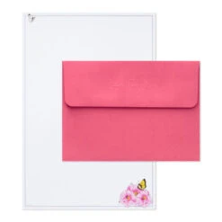 Hallmark Marjolein Bastin Pink Flowers Stationery Set, 40 Sheets 9 Hallmark Marjolein Bastin Pink Flowers Stationery Set, 40 Sheets -Hallmark Sales Store Bastin Pink Flowers Blank Sheets Stationery Set 1STN1142 03