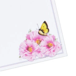 Hallmark Marjolein Bastin Pink Flowers Stationery Set, 40 Sheets 11 Hallmark Marjolein Bastin Pink Flowers Stationery Set, 40 Sheets -Hallmark Sales Store Bastin Pink Flowers Blank Sheets Stationery Set 1STN1142 05
