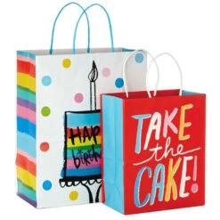 Hallmark Birthday Cheer 8-Pack Assorted Gift Bags -Hallmark Sales Store Birthday Cheer Medium and Large Gift Bags 5EGB6365 05