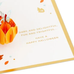 Hallmark Fun And Frightful 3D Pop-Up Halloween Card 12 Hallmark Fun And Frightful 3D Pop-Up Halloween Card -Hallmark Sales Store Black Cat on Pumpkins 3D PopUp Halloween Card 1299IEH1003 03