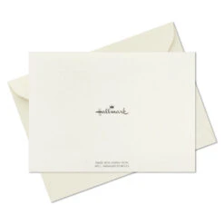 Hallmark Black Script Bulk Boxed Blank Thank-You Notes, Pack Of 40 -Hallmark Sales Store Black Script Boxed Blank ThankYou Notes Multipack 1TYN2453 05