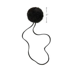 Hallmark 26" Black-and-White Fabric Gift Wrap With Elastic Band -Hallmark Sales Store BlackandWhite Square Flat Wrapping Cloth 1299EJR6377 05