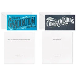 Hallmark Sophisticated Assorted Money Holder Graduation Cards, Pack Of 36 11 Hallmark Sophisticated Assorted Money Holder Graduation Cards, Pack Of 36 -Hallmark Sales Store Blue Black Money Holder Graduation Cards Assortment 5GEY1002 03