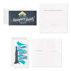 Hallmark Sophisticated Assorted Money Holder Graduation Cards, Pack Of 36 12 Hallmark Sophisticated Assorted Money Holder Graduation Cards, Pack Of 36 -Hallmark Sales Store Blue Black Money Holder Graduation Cards Assortment 5GEY1002 04