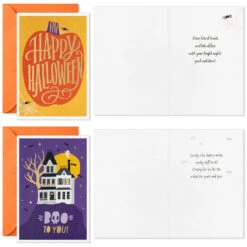Hallmark Boo To You Boxed Halloween Cards Assortment, Pack Of 36 -Hallmark Sales Store Boo to You Boxed Halloween Cards Assortment 5ELT1011 04