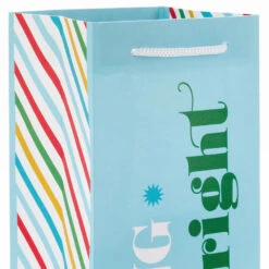 Hallmark Bright Wishes 8-Pack Christmas Gift Bags, Assorted Sizes And Designs -Hallmark Sales Store Bright Wishes Assortment Christmas Gift Bags 5XGB1447 07