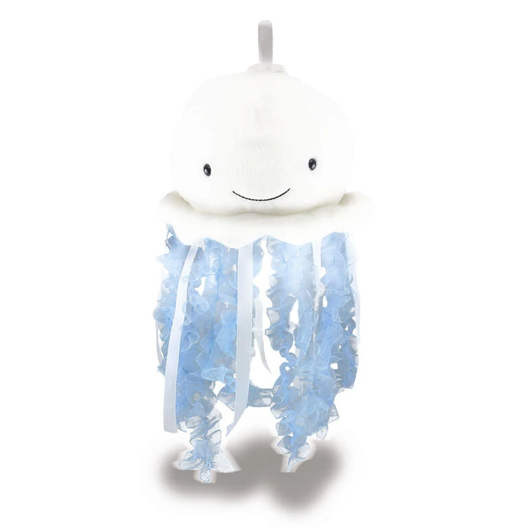 Bubbles The Jellyfish Stuffed Animal With Light And Sound, 8" H 1 Bubbles The Jellyfish Stuffed Animal With Light And Sound, 8" H