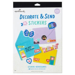 Hallmark Decorate And Send Colorful Sticker Book 7 Hallmark Decorate And Send Colorful Sticker Book -Hallmark Sales Store Bulk Pack of Colorful Stickers for Kids 3SSJ1201 04