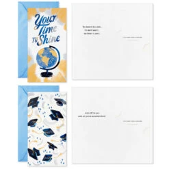 Hallmark Festive Grad Wishes Graduation Cards Assortment, Pack Of 36 10 Hallmark Festive Grad Wishes Graduation Cards Assortment, Pack Of 36 -Hallmark Sales Store Casual Painted Money Holder Graduation Cards Assortment 5GEY2015 03