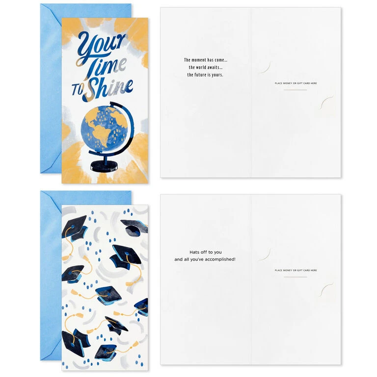 Hallmark Festive Grad Wishes Graduation Cards Assortment, Pack Of 36 3 Hallmark Festive Grad Wishes Graduation Cards Assortment, Pack Of 36 - Image 3