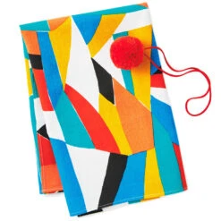 Hallmark 26" Colorful Abstract Fabric Gift Wrap With Elastic Band -Hallmark Sales Store Colorful Abstract Fabric Gift Wrap With Elastic Band 1299EJR6379 03