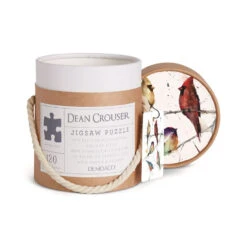 Demdaco Birds 120-Piece Puzzle 5 Demdaco Birds 120-Piece Puzzle -Hallmark Sales Store Colorful Birds Jigsaw Puzzle in Canister 1004610122 03