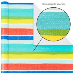 Hallmark Colorful Celebration 3-Pack Wrapping Paper, 55 Sq. Ft. Total -Hallmark Sales Store Colorful Celebration 3Pack Wrapping Paper Rolls 5EWR6373 04