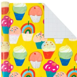 Hallmark Colorful Celebration 3-Pack Wrapping Paper, 55 Sq. Ft. Total -Hallmark Sales Store Colorful Celebration 3Pack Wrapping Paper Rolls 5EWR6373 06