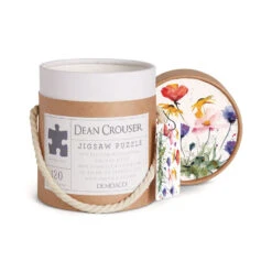 Demdaco Wildflowers 120-Piece Puzzle -Hallmark Sales Store Colorful Wildflowers Jigsaw Puzzle in Canister 1004610115 03