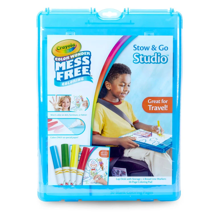 Crayola Color Wonder Stow And Go Studio 1 Crayola Color Wonder Stow And Go Studio