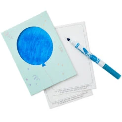 Hallmark Crayola® Kids Card Kit With Markers In Caddy, Pack Of 8 14 Hallmark Crayola® Kids Card Kit With Markers In Caddy, Pack Of 8 -Hallmark Sales Store Crayola Kids Card Making Kit Caddy With Markers 1SOM3883 06