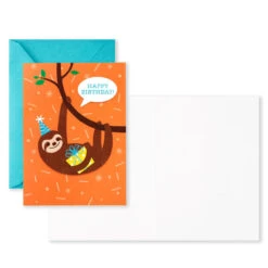 Hallmark Cute Animals Assorted Blank Kids Birthday Cards, Pack Of 48 -Hallmark Sales Store Cute Animals Birthday Cards Assortment Pack 5STZ1032 07