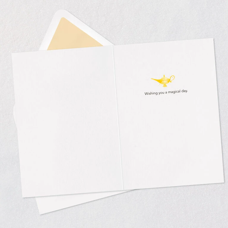 Hallmark Disney Princess Jasmine Magical Day Quilled Paper Handmade Card 3 Hallmark Disney Princess Jasmine Magical Day Quilled Paper Handmade Card - Image 3