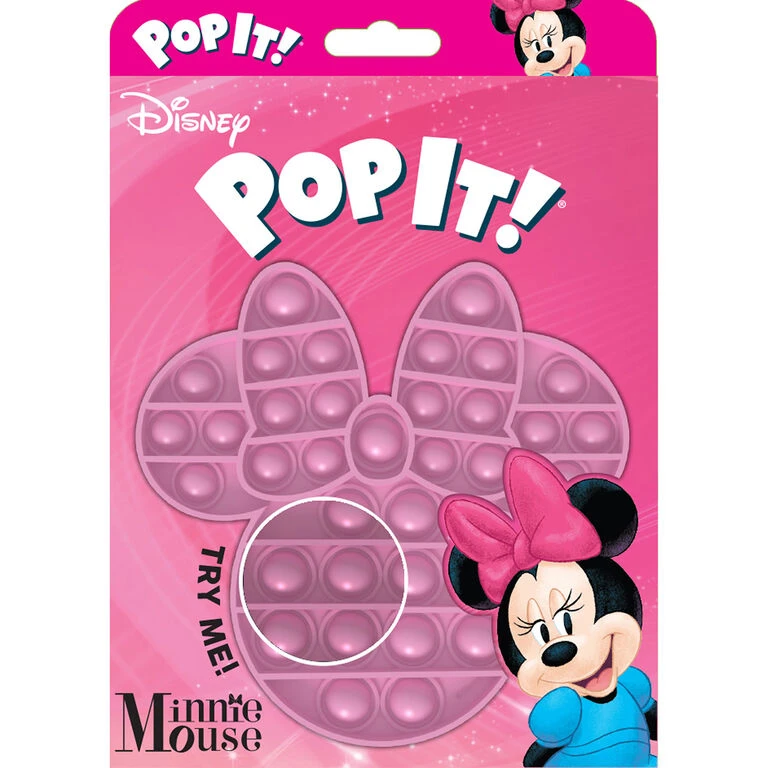 Ceaco Disney Minnie Mouse Pop It! Bubble Snap Fidget Toy 1 Ceaco Disney Minnie Mouse Pop It! Bubble Snap Fidget Toy