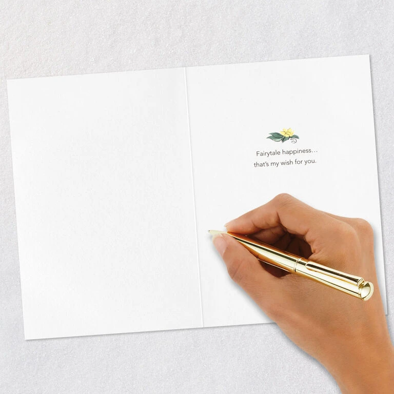 Hallmark Disney The Princess And The Frog Tiana Happy Wish Quilled Paper Handmade Card 6 Hallmark Disney The Princess And The Frog Tiana Happy Wish Quilled Paper Handmade Card - Image 6