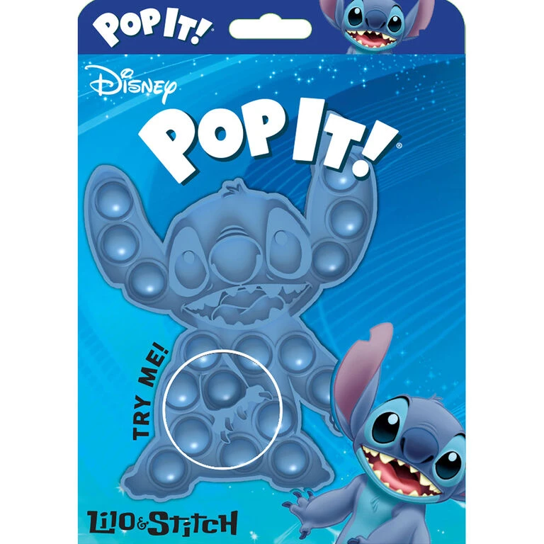 Ceaco Disney Lilo & Stitch Pop It! Bubble Snap Fidget Toy 1 Ceaco Disney Lilo & Stitch Pop It! Bubble Snap Fidget Toy