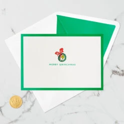 Hallmark Dr. Seuss™ How The Grinch Stole Christmas!™ Wreath 3D Pop-Up Christmas Card 15 Hallmark Dr. Seuss™ How The Grinch Stole Christmas!™ Wreath 3D Pop-Up Christmas Card -Hallmark Sales Store Dr. Seuss Grinch 3D PopUp Christmas Card 1499IXC7132 06