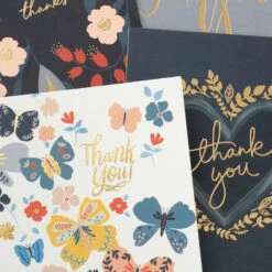 Hallmark Elegant Florals Boxed Blank Thank-You Notes Assortment, Pack Of 48 8 Hallmark Elegant Florals Boxed Blank Thank-You Notes Assortment, Pack Of 48 -Hallmark Sales Store Elegant Florals Assorted Boxed ThankYou Cards 5STZ1169 03