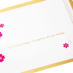Hallmark Happy Thoughts Flower Bouquet 3D Pop-Up Thinking Of You Card 14 Hallmark Happy Thoughts Flower Bouquet 3D Pop-Up Thinking Of You Card -Hallmark Sales Store Flower Bouquet 3D PopUp Thinking of You Card 1299LAD9644 05