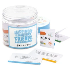 Hallmark Friends Trivia Cards Jar -Hallmark Sales Store Friends Trivia Jar With 50 Cards 1PCL1007 03