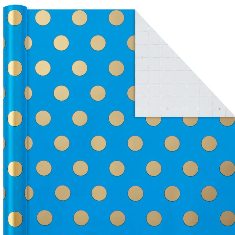 Hallmark Gold And Jewel Tones 3-Pack Wrapping Paper, 105 Sq. Ft. Total 6 Hallmark Gold And Jewel Tones 3-Pack Wrapping Paper, 105 Sq. Ft. Total - Image 6