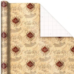 Hallmark Harry Potter™ 3-Pack Assorted Wrapping Paper, 60 Sq. Ft. Total -Hallmark Sales Store Harry Potter Assorted Wrapping Paper Pack 5EWR2958 05