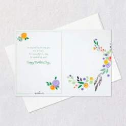 Hallmark You Are Loved 3D Pop-Up Musical Mother's Day Card With Light -Hallmark Sales Store Heart Flowers Music Light 3D PopUp Mothers Day Card 1099MEJ8026 07