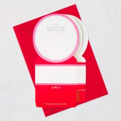 Hallmark All My Love Snow Globe Musical 3D Pop-Up Valentine's Day Card With Motion -Hallmark Sales Store Hearts Snow Globe 3D PopUp Music Motion Valentines Day Card 1299VAY9986 07