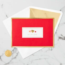 Hallmark All My Love Hearts 3D Pop-Up Love Card 11 Hallmark All My Love Hearts 3D Pop-Up Love Card -Hallmark Sales Store I Love You Hearts 3D PopUp Love Card 1299LAD2889 04