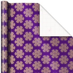 Hallmark Jewel Tones Assorted 3-Pack Christmas Wrapping Paper, 120 Sq. Ft. -Hallmark Sales Store Jewel Tones Christmas Wrapping Paper Set 5JXW1251 06