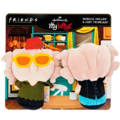 Hallmark Itty Bittys® Friends Joey And Monica Plush, Set Of 2 -Hallmark Sales Store Joey and Monica Turkey Heads Plush Friends itty bittys 1KDD2071 03