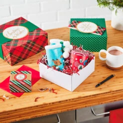 Hallmark Joy To You 3-Pack Christmas Gift Boxes, Assorted Sizes And Designs -Hallmark Sales Store Joy to You Assorted Christmas Gift Boxes 55XBC1128 02