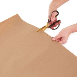 Hallmark Kraft Assorted 4-Pack Christmas Wrapping Paper, 88 Sq. Ft. -Hallmark Sales Store Kraft Christmas Wrapping Paper for Kids JXW1085 07