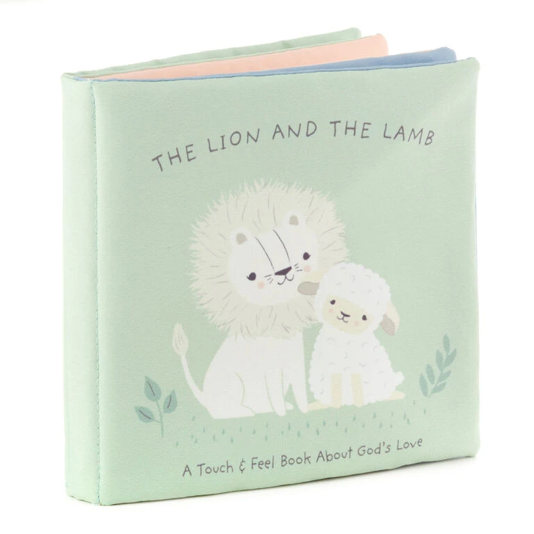 Hallmark The Lion And The Lamb: A Touch & Feel Book About God's Love Cloth Book 1 Hallmark The Lion And The Lamb: A Touch & Feel Book About God's Love Cloth Book