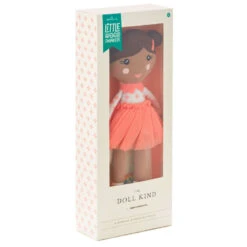 Hallmark Little World Changers™ And Kind Culture Co. The Doll Kind Dark Skin Girl, 12" -Hallmark Sales Store Little World Changers Dark Skin Girl Doll With Tokens 1KID2086 06