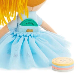 Hallmark Little World Changers™ And Kind Culture Co. The Doll Kind Light Skin Girl, 12" -Hallmark Sales Store Little World Changers Light Skin Girl Doll With Tokens 1KID2085 03