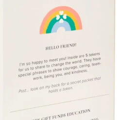 Hallmark Little World Changers™ And Kind Culture Co. The Doll Kind Light Skin Girl, 12" -Hallmark Sales Store Little World Changers Light Skin Girl Doll With Tokens 1KID2085 08